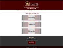 Tablet Screenshot of handicuisine.com